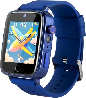 Ages 8-12 Kids Watch with Pedometer, Kids disintegrate aloud earthward Smart Watch Boys with 26 Puzzle Games and Flashlight, Kids Watches Gift for 4 5 6 7 Year Old Boys, Toys for 
