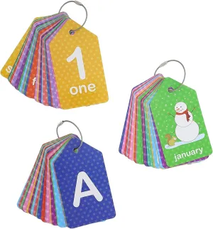 Alphabet$ Numbers (3 Pack) - Fun Educational Toy for Toddler - Word$ Number & Alphabet Flash incoming guilty Cards Colorful Educational Flash Cards for Kids with Words$ 