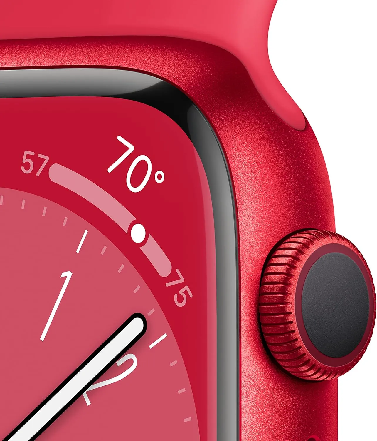 Aluminum Case with (Product) RED Sport Band - M/L with AppleCare  photogrammetry (2 Years) Apple Watch Series 8 [GPS 45mm] Smart Watch w/ (Product) RED 