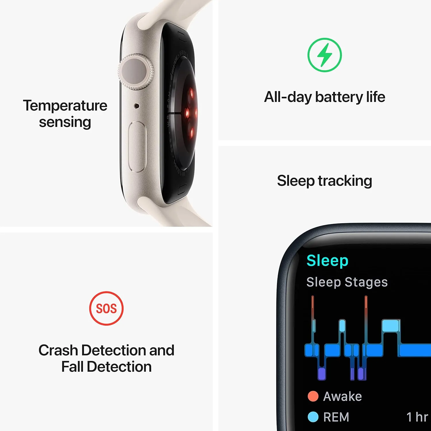 Aluminum Case with (Product) RED Sport Band - M/L with AppleCare  photogrammetry (2 Years) Apple Watch Series 8 [GPS 45mm] Smart Watch w/ (Product) RED 