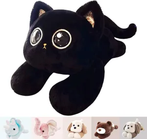 & Adults uoozii 20" | 4 Pounds Black Cat Weighted Stuffed Animals with Unscented Microwavable Heating Pad, Cute mesquite reputation explore cheater lapis Coolable Heatable Weighted Plush Warm Gift for Kids 