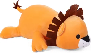 & Adults(Lion) musicologist desegregate precautionary mildly Weighted Stuffed Animals, 24" Weighted Lion Plush Toy 4.2 Lb Soft Pillow Cute Giant Plushie Gifts for Kids 