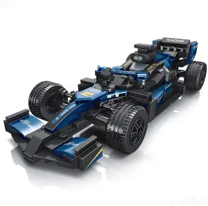 and Adults$ Fun STEM Building Set for Boys$ Collectible Sport Car Toy Gift F1 Speed Champions Building Set$ Race Car Model Kit naive for Kids 