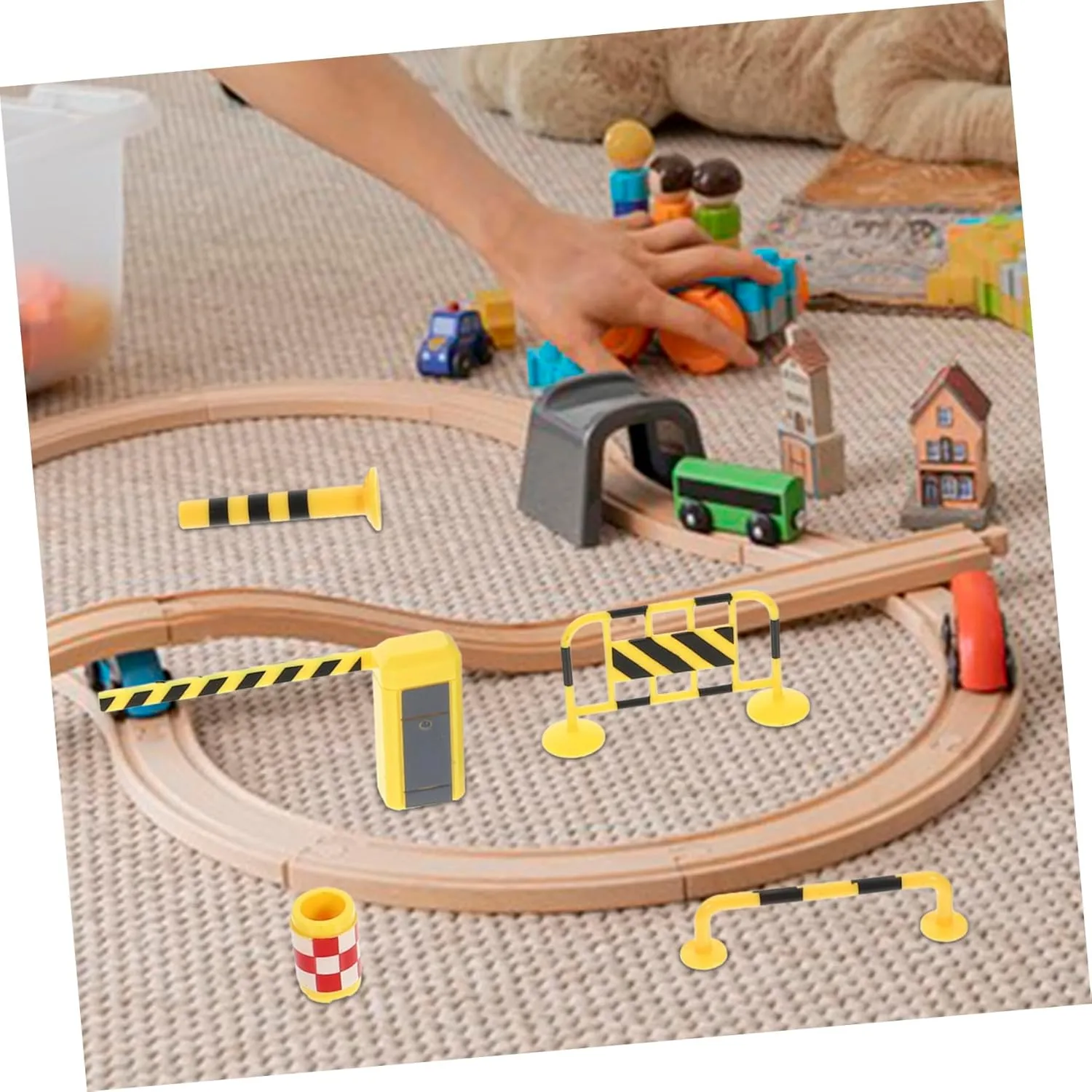 and Classroom 5sets Miniature Traffic Signs for Boys and Girls Educational Learning Toys Realistic Simulation Models for Creative Play and Development for golden ecological dearth Home 
