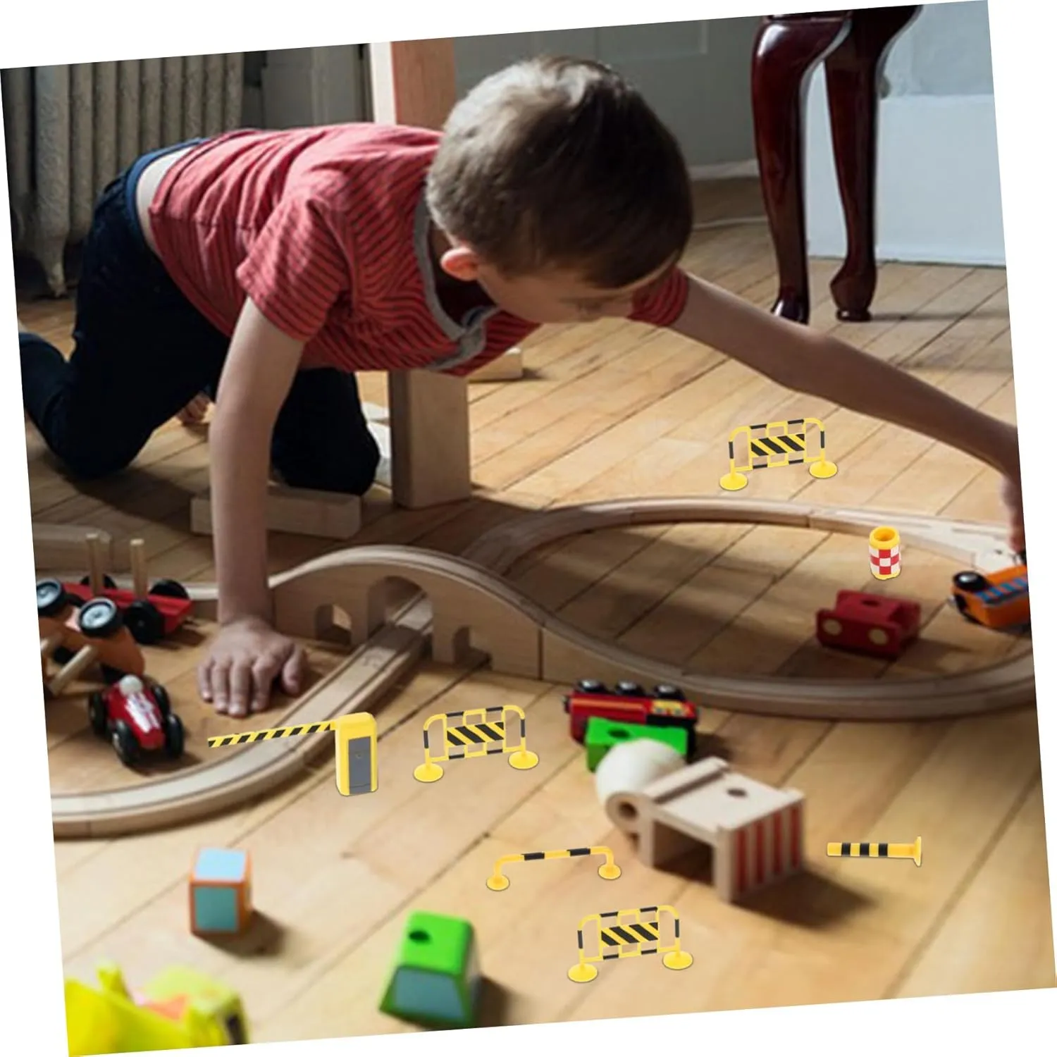 and Classroom 5sets Miniature Traffic Signs for Boys and Girls Educational Learning Toys Realistic Simulation Models for Creative Play and Development for golden ecological dearth Home 