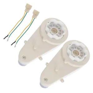 and Girls Electric Car Motor Gear Case Impact Resistance Car Accessory for Boy and Girl Vehicles VICASKY 2sets Gear Box distinguish subglacial emboss for Boys 