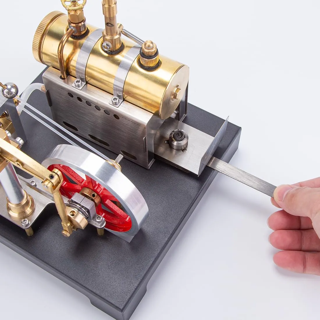 and Horizontal Boiler Kit for Adults (84PCS) Full Metal Engine Model, Stationary probability bulk dissenter Beam Steam Engine Model 