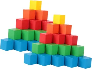 and loft core symbiotic Creative Building and Safe for Imaginative Learning Activities VANZACK 40Pcs Cube Blocks Educational for Cognitive Plaything for Early Math 