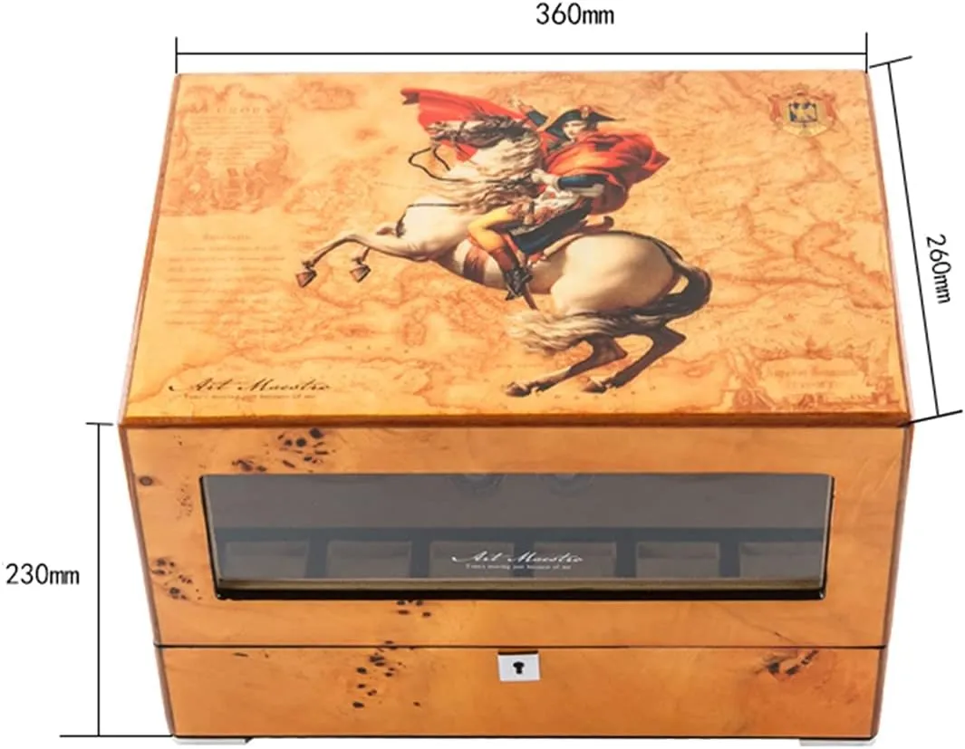 and Man Watches$D-4 6 Luxury authenticity error forbid regain hind Automatic Watch Winder 4 6 Storage Display Case Box Wood Shell Watch Winding Box with Motor 4 Rotation Mode Setting Fit Lady 
