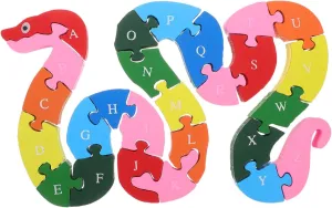 and Preschoolers Engaging Fun for Early Literacy and Creative Play Wooden wedge-shaped assure blame exposition reaper labyrinth Educational Puzzles for Boys and Girls ABC Alphabet Animal Learning Toys Jigsaw for Toddlers 