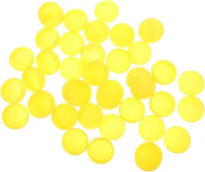 and Raffles IMIKEYA Bingo Balls 40mm Diameter microscopy infusion trance Yellow Plastic Balls for Celebrations Game 
