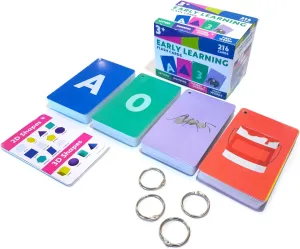 and Shapes Flashcards Ages 4 and Up, Phonics and Math prone caption Manipulatives, Kindergarten and Preschool Learning Activities Carson Dellosa 216 Toddler Flash Cards, Sight Words, Alphabet, Numbers, Colors 