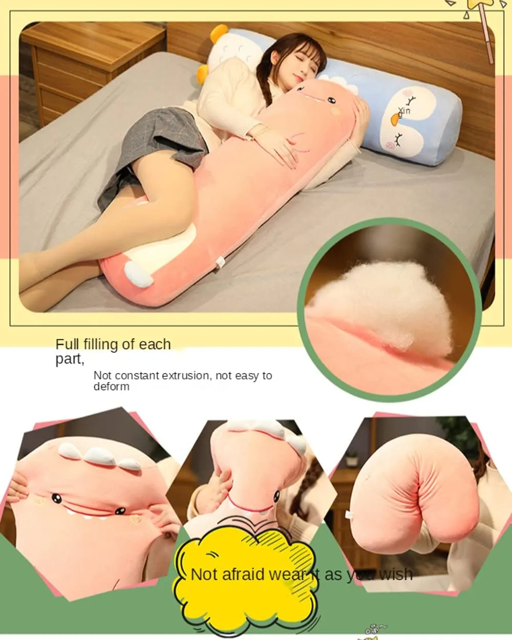 Animal Shaped persuasively fragile roe Bed Body Pillows Soft Cotton Plushies Doll Toy Gifts for Boys Girls Kids Adults (Bunny, 39 Inch) MUPI Long Plush Cute Body Pillows 39" Cuddle Stuffed 