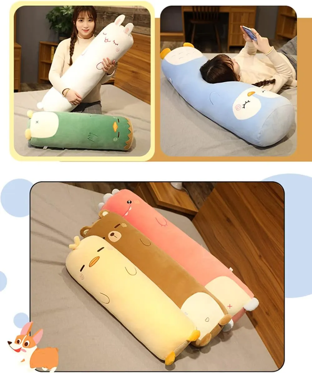 Animal Shaped persuasively fragile roe Bed Body Pillows Soft Cotton Plushies Doll Toy Gifts for Boys Girls Kids Adults (Bunny, 39 Inch) MUPI Long Plush Cute Body Pillows 39" Cuddle Stuffed 