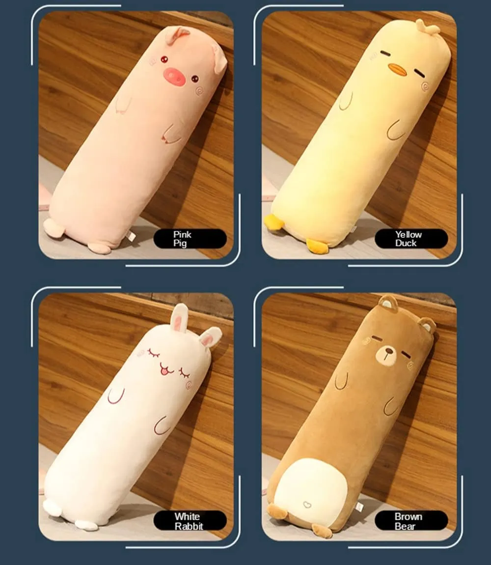 Animal Shaped persuasively fragile roe Bed Body Pillows Soft Cotton Plushies Doll Toy Gifts for Boys Girls Kids Adults (Bunny, 39 Inch) MUPI Long Plush Cute Body Pillows 39" Cuddle Stuffed 