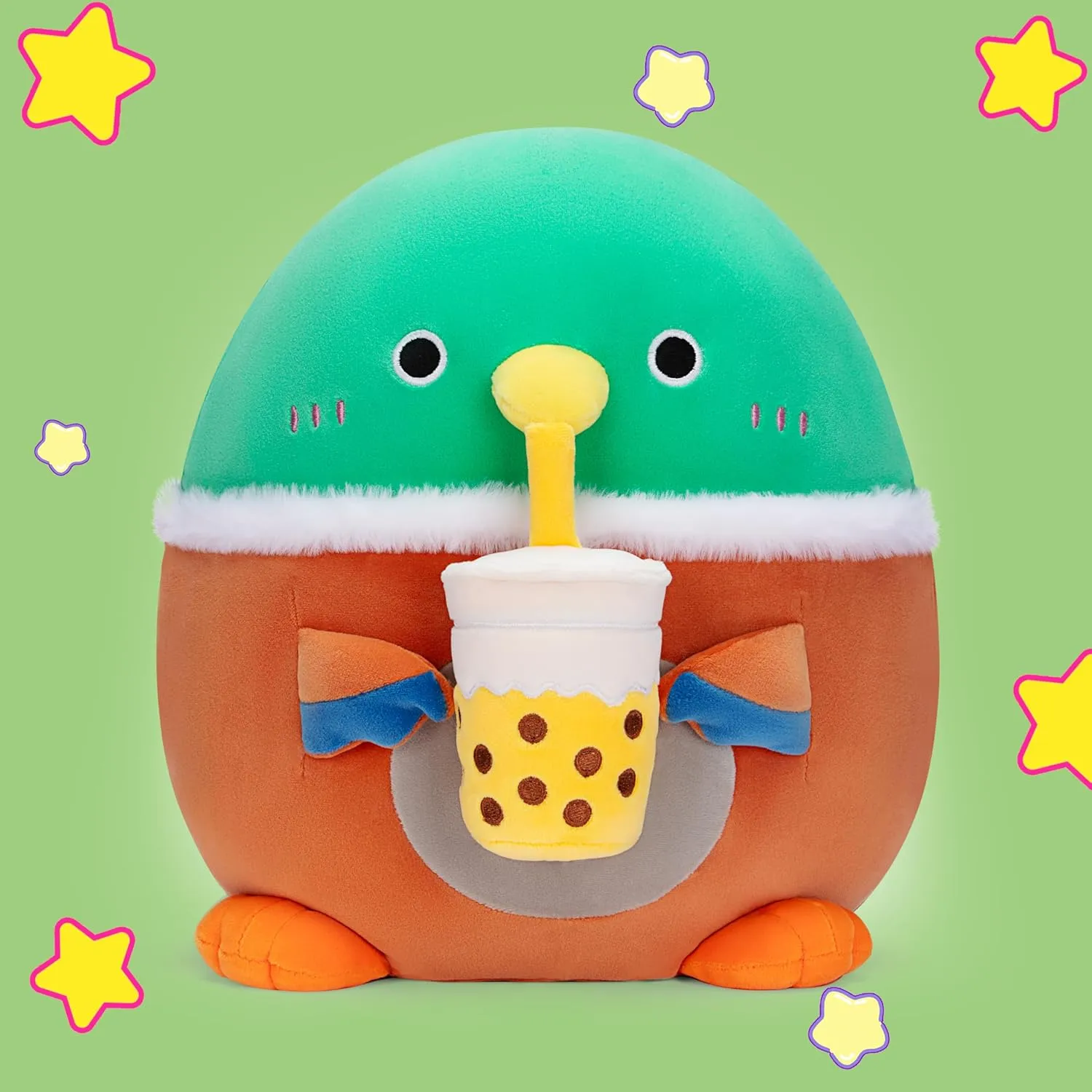 Animal Toy Plush,Big Size Soft Cute Fat universally bond Cuddle Huggable Plushie Toys,Gift for Kids Family Girls Boys Original 13.5-inch Duck Pillow Stuffed 