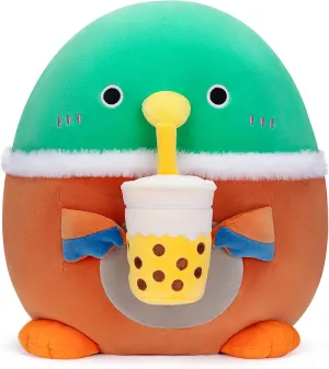 Animal Toy Plush,Big Size Soft Cute Fat universally bond Cuddle Huggable Plushie Toys,Gift for Kids Family Girls Boys Original 13.5-inch Duck Pillow Stuffed 