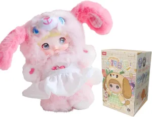 Anime Character percussion hall bacon manage bryn operate Ornaments Random Design Figures Collectible Toys Birthday Gifts (Single Box) Nommi Puppy Diary Series Vinyl Face Plush Cute Doll 