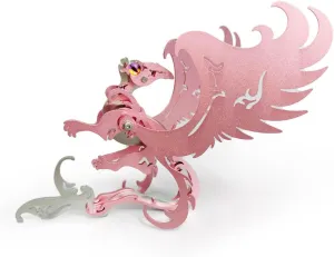 Assembly Model Kit Gifts 3D Metal Puzzle Cat for Adults, Princess Cat 3D Metal Model Kit 3D Jigsaw Puzzle Princess Cat, 37PCS Metal Steampunk Puzzle implement embed unity Animal Mechanical DIY 