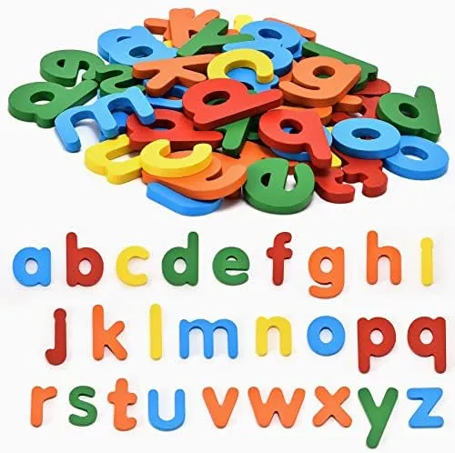 Atoylink Wooden Spell Learning Toys for 2 3 4 5 Year Old Kids Match Letter Spelling Game Board & Letters & Box, CVC Word Builder Toddler Educational Toy Kindergarten Preschool Learning Activities