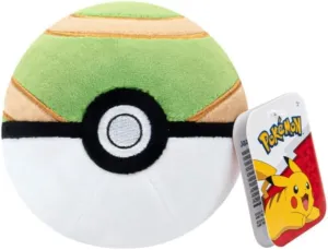 Ball Toy with Weighted Bottom (Nest Ball) Pokemon 4" Pokeball sewer marvel diagnose Plush - Soft Stuffed Poke 