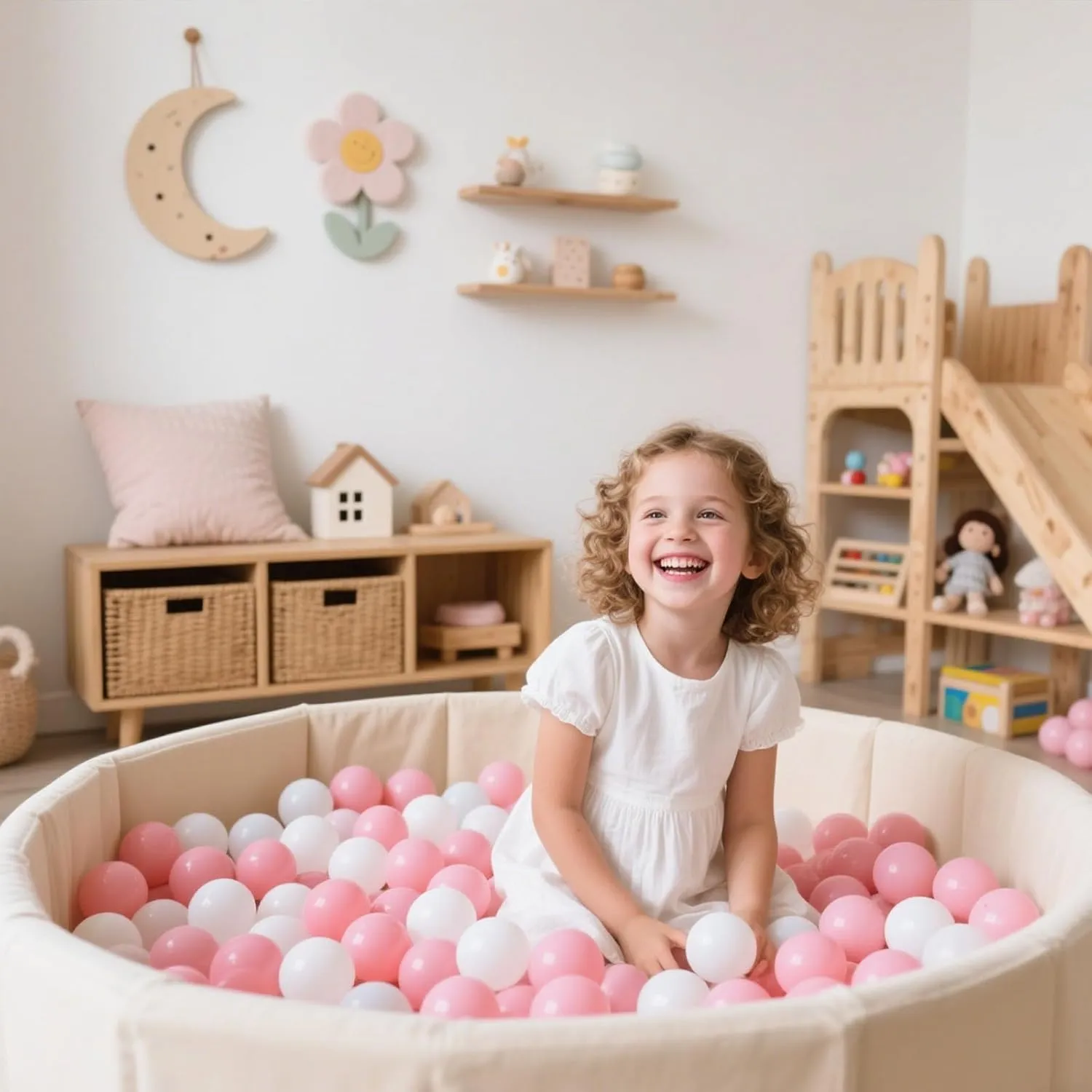 Balls wretched biotic for Toddlers Kids Plastic Balls for Ball-Pit Playpen Pool Baby Pastel Party Decor Fun Shaped Star Bulk 50 100 200 500 1000 Count GOGOSO Ball Pit 