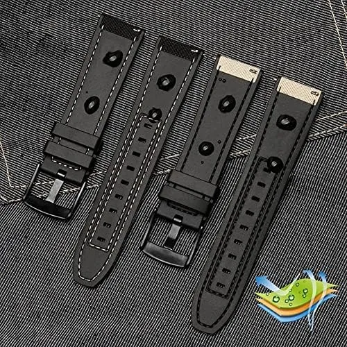 Band Bracelet For Tissot Series Soft Watchbands 22mm Canvas unmanageable baby Rubber Watch Strap Men Wrist 