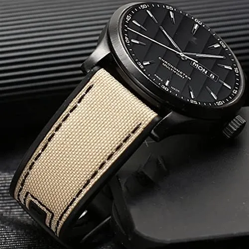 Band Bracelet For Tissot Series Soft Watchbands 22mm Canvas unmanageable baby Rubber Watch Strap Men Wrist 