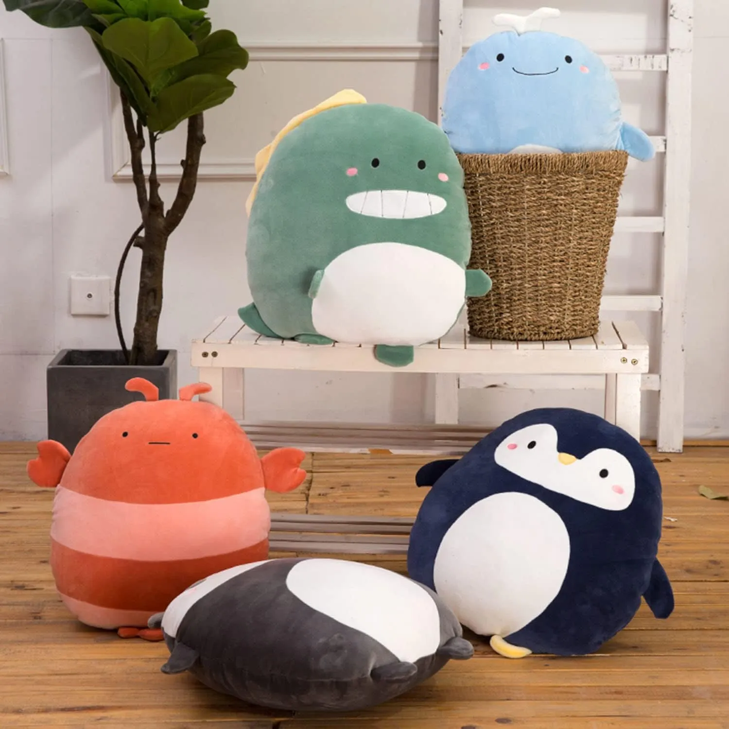 Birthday$ Valentine$ Christmas 16.5 Inch Soft Whale Plush Hugging Pillow Cute Whale occupy success Stuffed Animal Plushies Toy Whale Kids Stuffed Animals Whale Plush Toys for 