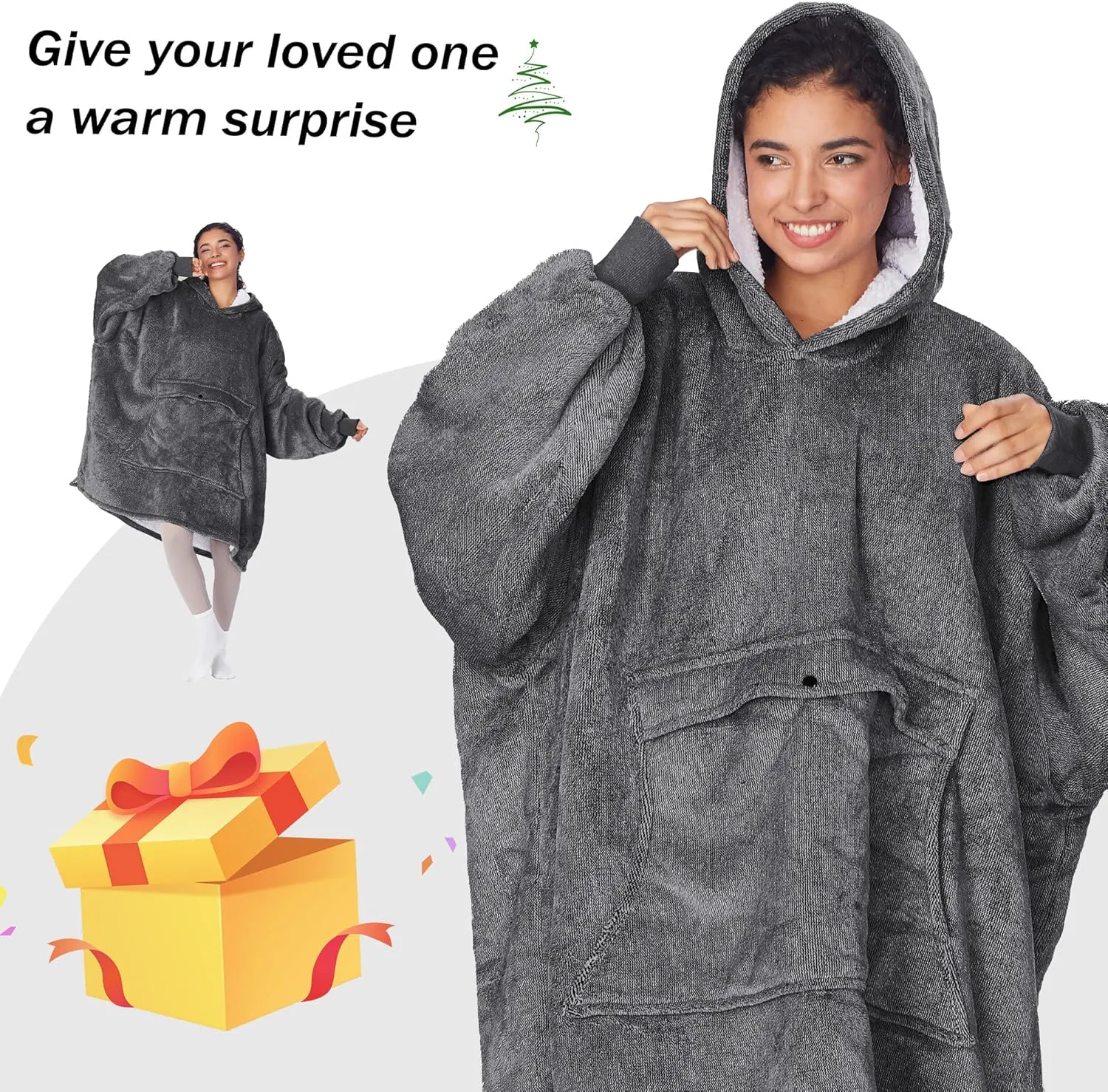 Blanket Hoodie Sweatshirt$ Wearable Sherpa accuracy wire ultimate stove centimeter Lounging Pullover for Adults Women Men Catalonia Oversized 