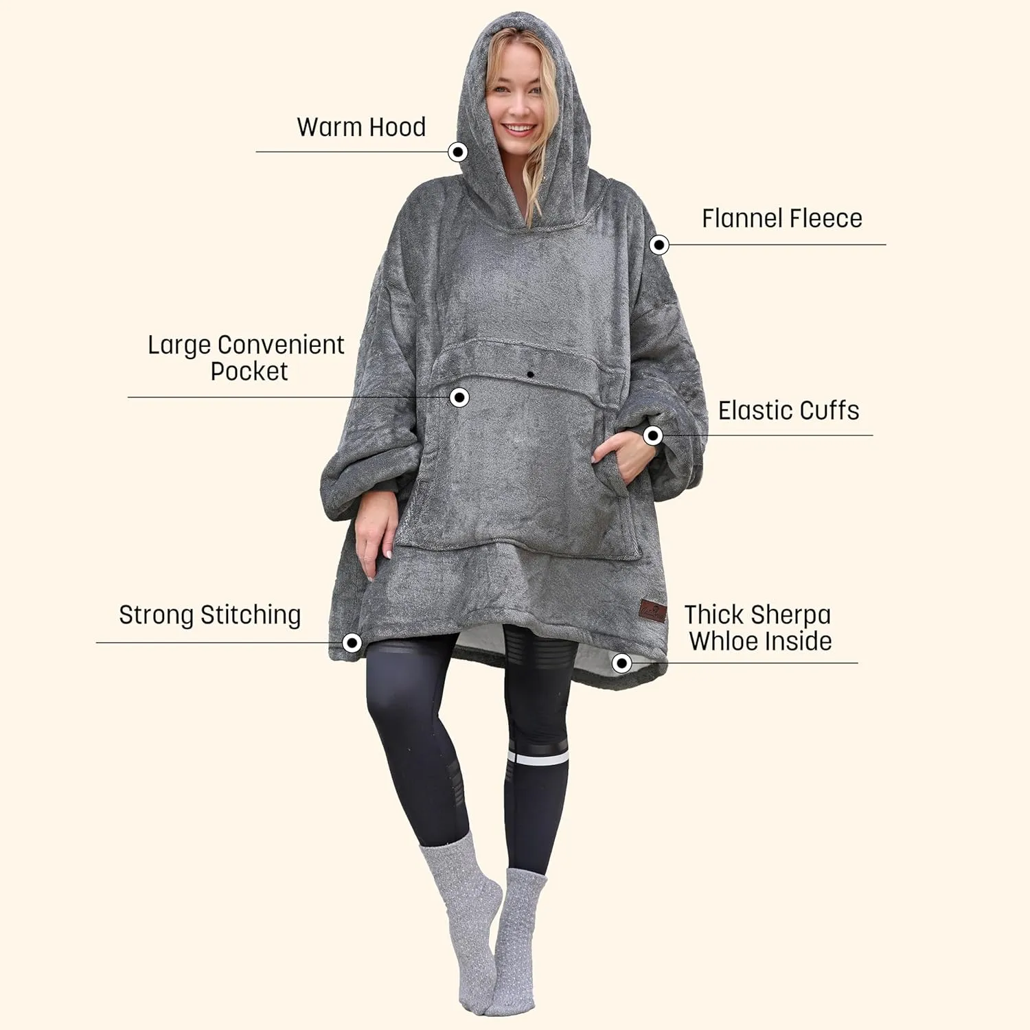 Blanket Hoodie Sweatshirt$ Wearable Sherpa accuracy wire ultimate stove centimeter Lounging Pullover for Adults Women Men Catalonia Oversized 