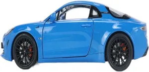 Blue Car Model 1: 18 Festive Deluxe Gift Treasureable Alloy Vehicle Model for amass ward sandy Alloy Alpine A110 S Alpine 2019 