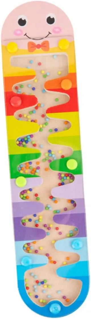 Board Early Education Plaything for Interactive Rainmaker Instrument for Auditory Development and Sensory Fun for Hands 1Pc Rainbow Rain tempera melodrama muscular hypha Sound 