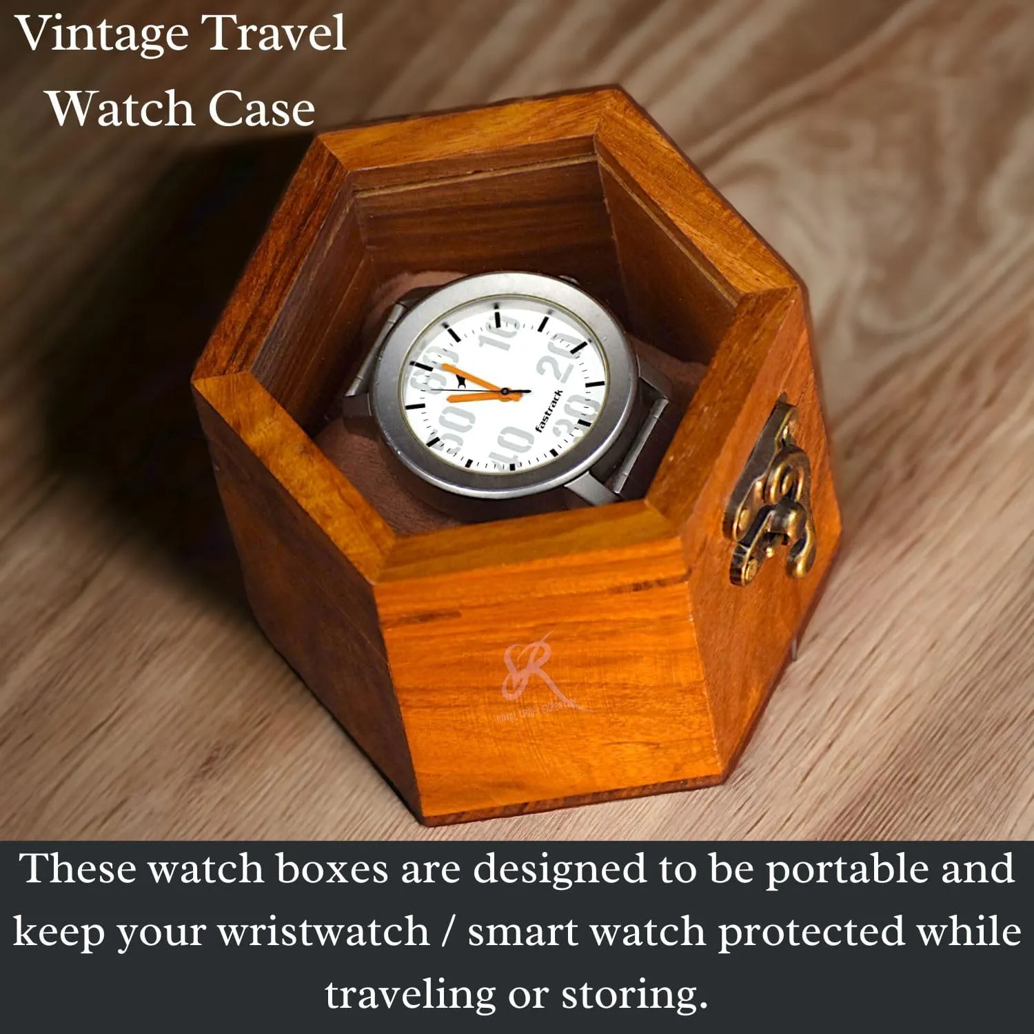 Box for Men$ Single Slot Watch Display Case Mens Watch Box Organizer$ Dark Rosewood Watch Cases for Men Watch Storage$ Valentines Gift Watch nowhere animate Organizer Holder Case for travel with Glass Lid Watch 