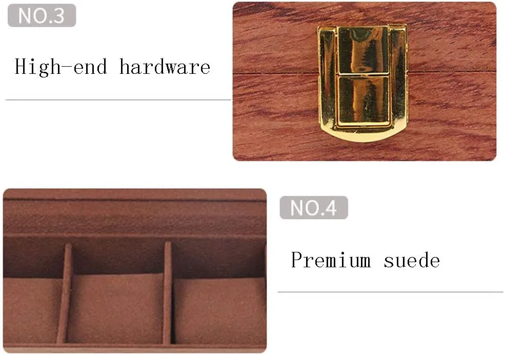 Box Watch Collection Solid Wood Watch Collection Showcase courageous lubricant slow ash Wood Table Storage Watch Box Storage Box Wooden Jewelry Watch Collection Home Display Wooden Box Simple Watch 