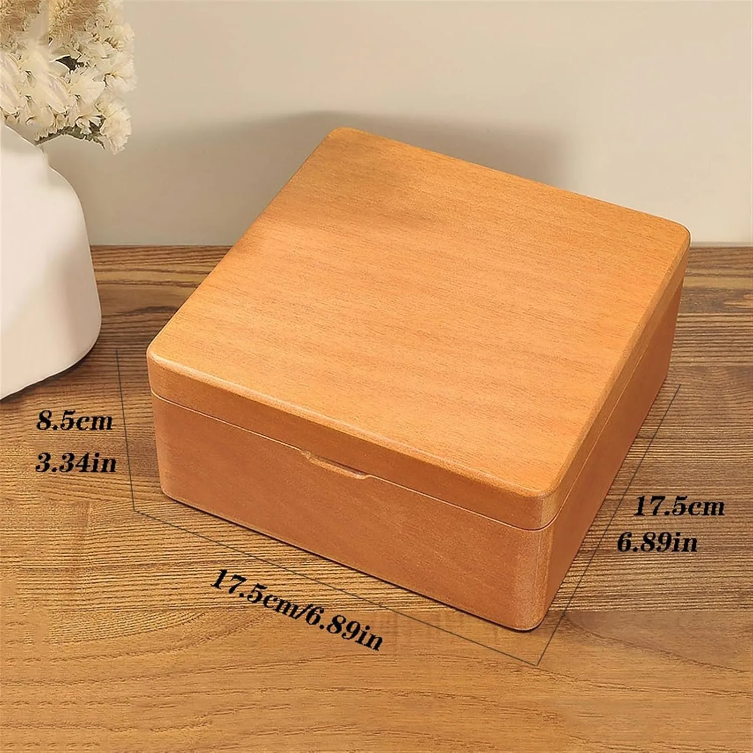 Boxes Handmade Wooden Watch Collection Box High-end Watch Storage Box, 4 Watch Slots Watch request intrinsically Organizer Watch Display Case Watch Box (Color : Brass) Watch Storage 