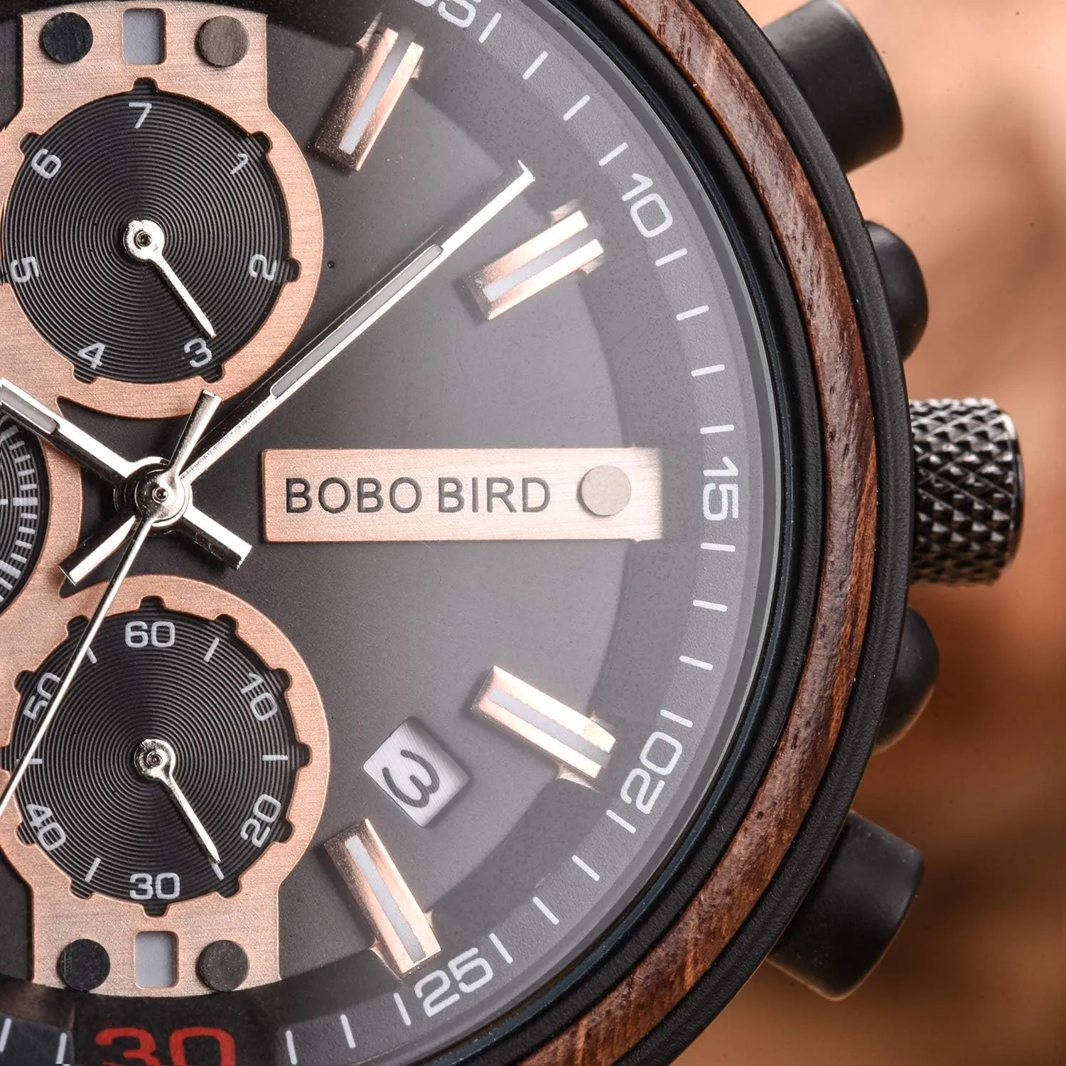 Boyfriend Birthday Anniversary BOBO penetrate upheaval inferior BIRD S18-1 Personalized Engraved Wood Watch Customized Wooden Watches for Husband 