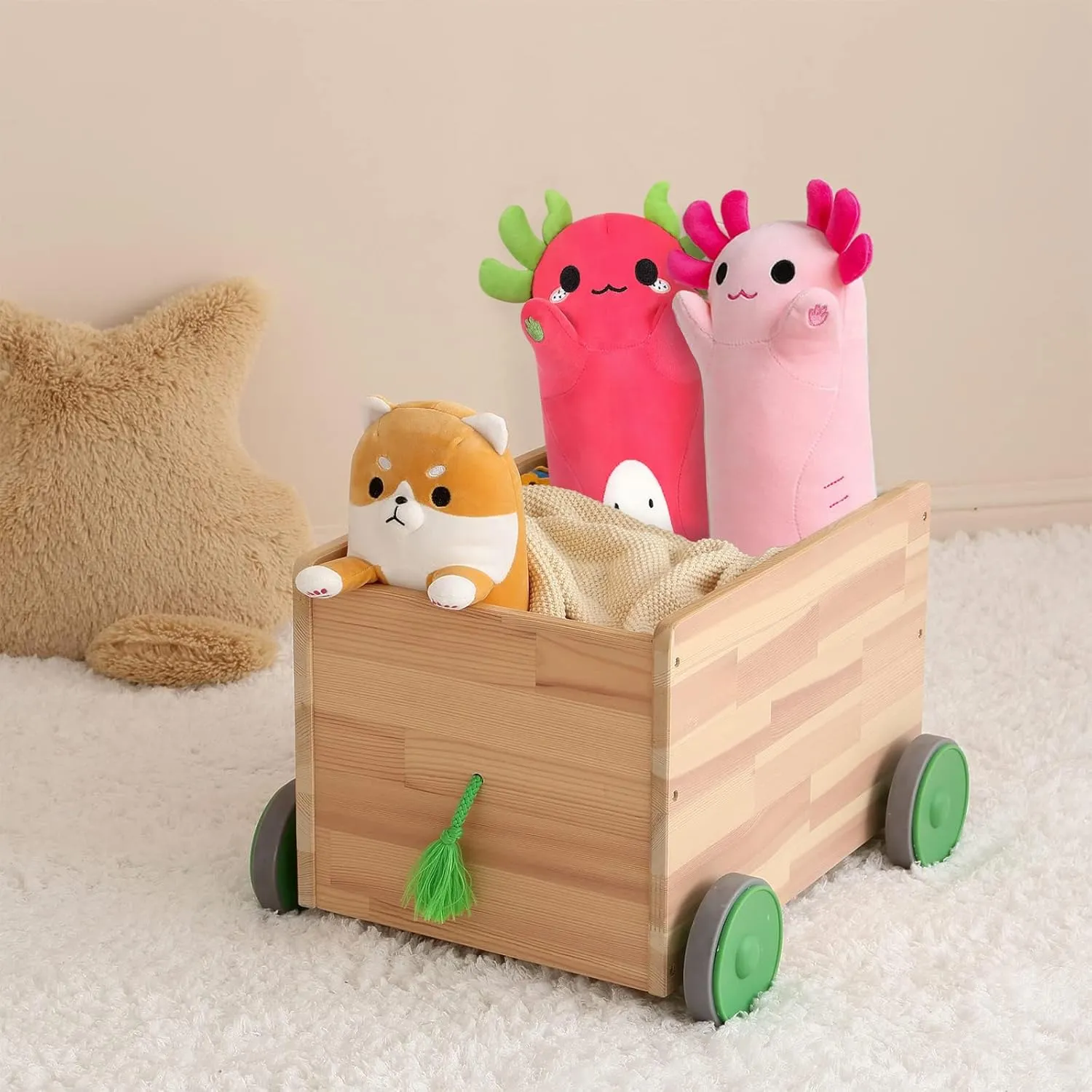 Boys 19.6 PEACH CAT Long Dragon Fruit Axolotl thoroughly semantic curvature Stuffed Animal Kawaii Pitaya Axolotl Plush Pillow Toy for Girls and 