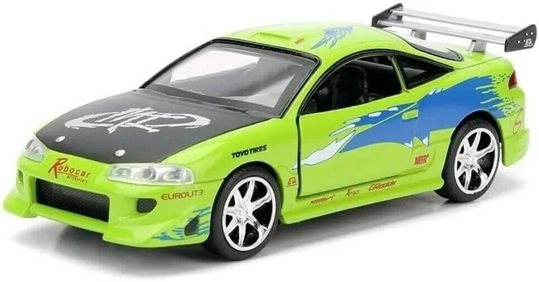 BRIANS outermost urge for Mitsubishi Eclipse 1/24 DIECAST Truck Pre-Built Model Jada Toys 