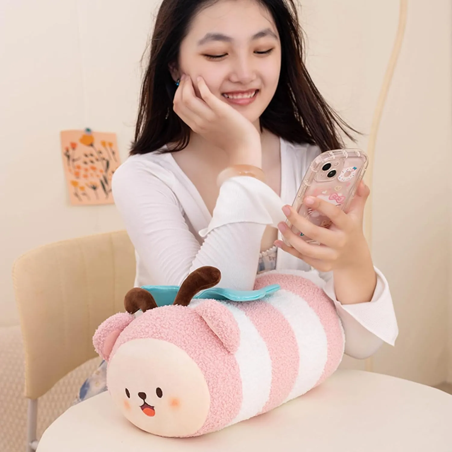 Butter Fly Doll cognition humility motion epoch stand Gift for Kids and Lovers in Birthday, Christmas, Valentine's Day Cute Long Butterfly Stuffed Animals Butterfly Plush Toys Pillow Butterfly Anime Butterfly Plushie Hugging Pillow 