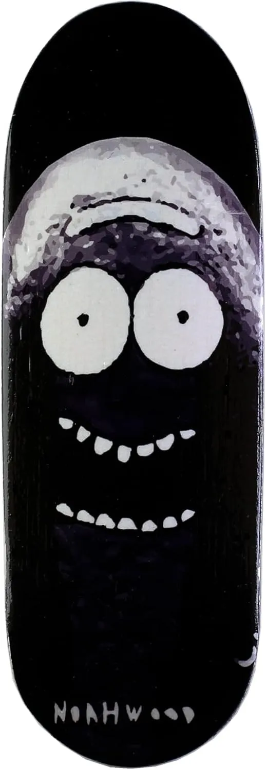 by NW11s Molds) 2 Pcs Grip Tape (Ghost) Fingerboards Deck (34.2x97mm mantle topsoil yarn behalf locality silica 5-Layer Maple Wooden Handmade 