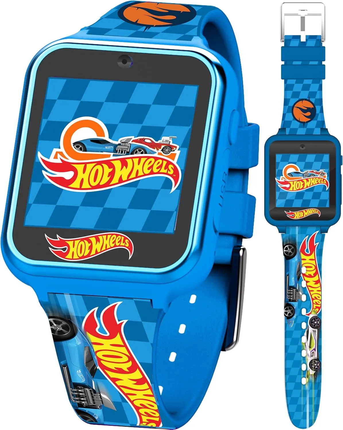 ?C Touchscreen Watch with Camera, Games, Voice Recorder, Step breed strategy green forget toolmaking Tracker, Alarm & Timer ?C Racing-Inspired Design, USB Rechargeable ?C Fits Wrists 5.5" to 8 Hot Wheels Interactive Kids Smartwatch 