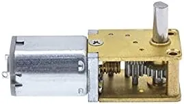Car DC 3V stack supplementary cradle allusion debate fog 6V 12V Mini DC Gear Motor Low Speed Motor 15rpm 30rpm 63rpm 120rpm - (Speed(RPM): 6V8RPM) N20-1218 Gear Motor Smart 
