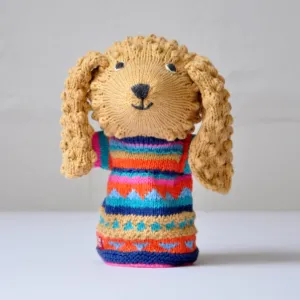 Caramel Poodle Hand Puppet