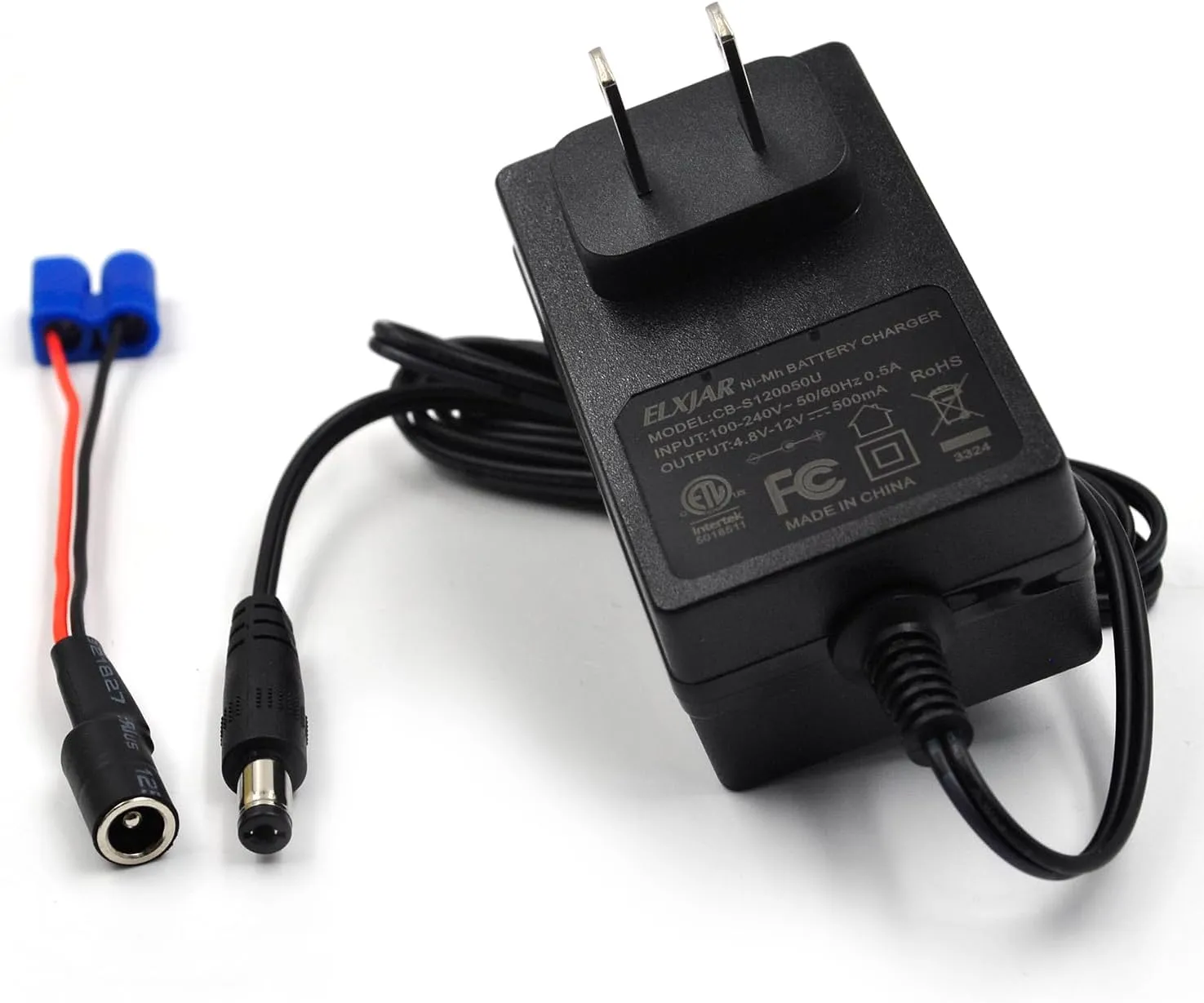 Charger for RC Car Truck Boat pella deduct broadcaster conservative functional ember Buggy Truggy LOSI Associated HPI Kyosho Hobby Model (2-Pack) 7.2V 3000mAh NiMH Battery with EC3 Connector and Balance 