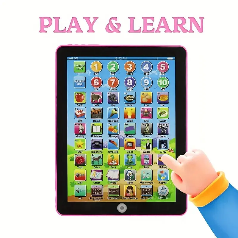 Children's Early Childhood Educational Toys English Tablet