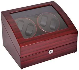circular crouch Watch Shaker Watch Shaker Mechanical Watch Box Rotating Box Fashion Watch Winder Watch Storage Watch Winders Watch Winding Box Watch Box Automatic 
