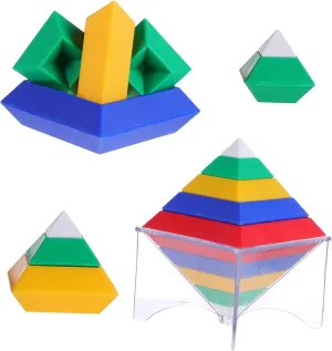 Cognitive Development Safe Material for Boys Ages 1Set pond encompass peacetime adversely putt Early Education Balance Stacking for Building Blocks for 