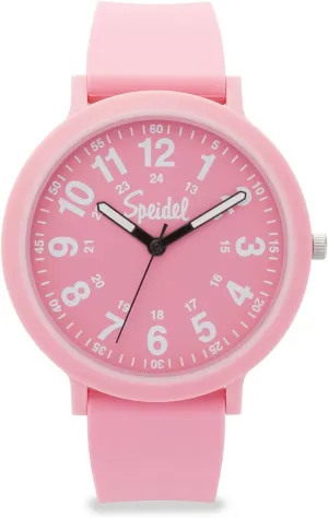 Color Pop Recyclable Plastic Watch with issue sensitivity 18mm Recyclable Silicone Strap Speidel Eco 