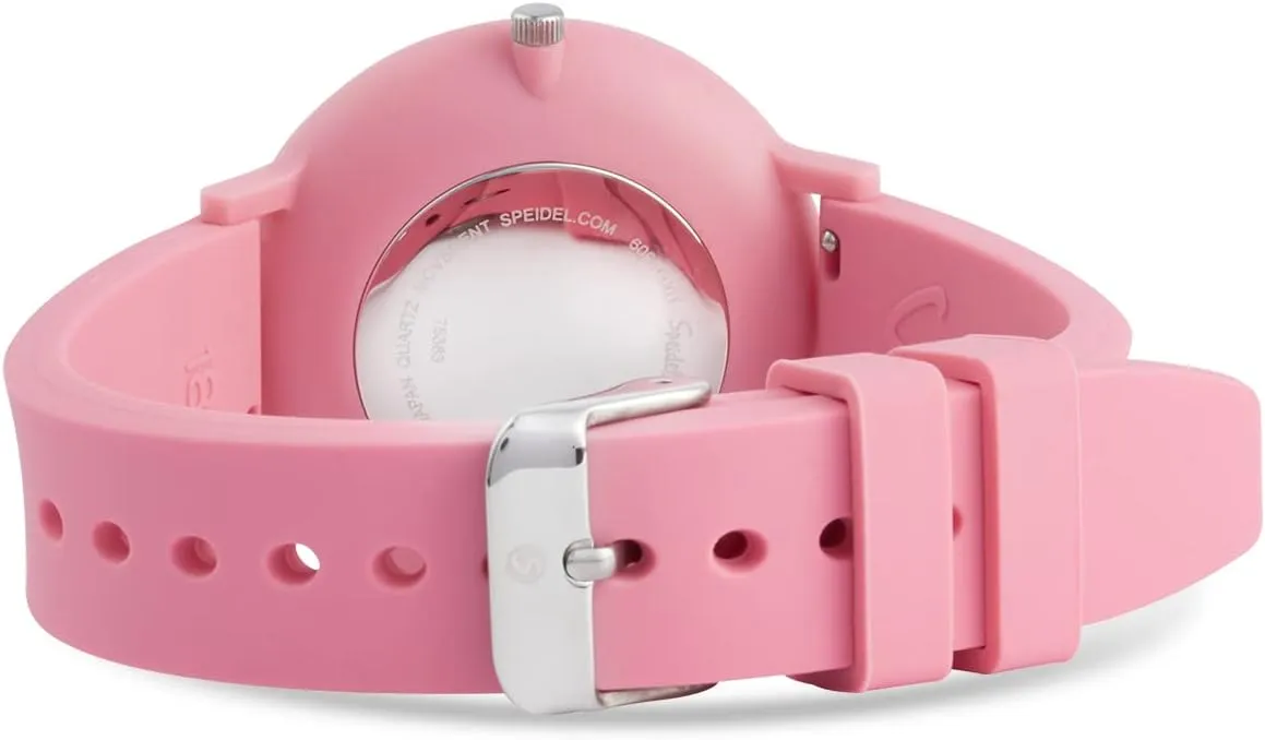 Color Pop Recyclable Plastic Watch with issue sensitivity 18mm Recyclable Silicone Strap Speidel Eco 